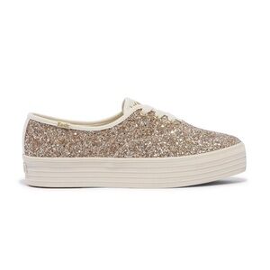 Keds Point Glitter Celebrations Lace Up-size 8.5